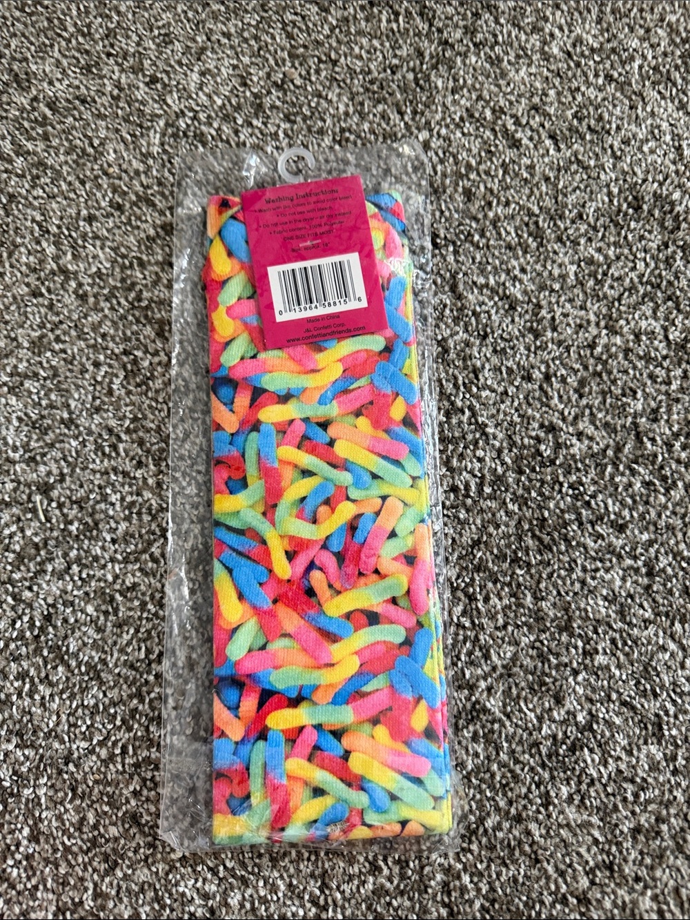 Kids Multicolor Knee-High Socks NEW - Picture 2 of 3